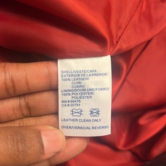 Women’s Tommy Hilfiger Black Leather with pockets skirt size 6 - Picture 4 of 6